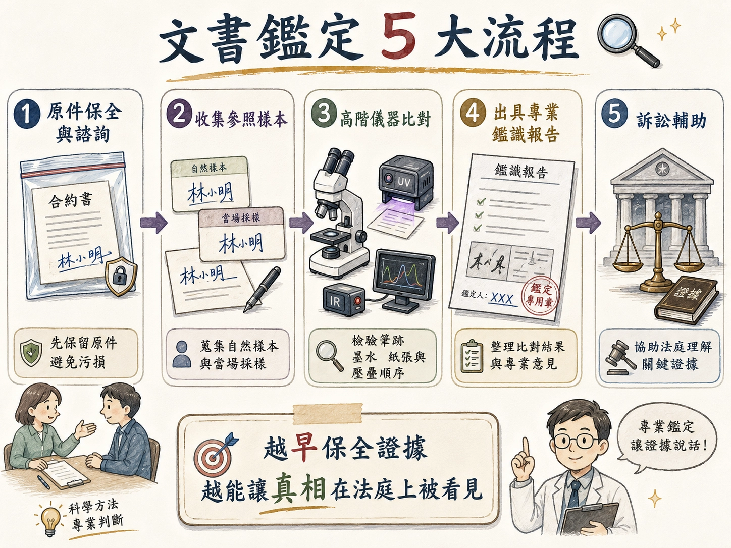 handwriting-examination-process-flowchart